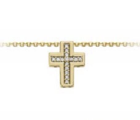 Collana Oro Gioia Donna in Oro giallo Diamante 0.04 Ct OPF12793.004 - OPF12793.004